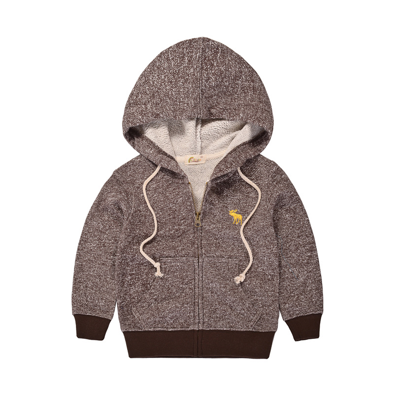 Picture of Children's Clothing Wholesale 2025 Factory Direct Batch Boys' Outwears Autum Kidsren's Girls' Tops Zipper Sweatshirts Dropshipping