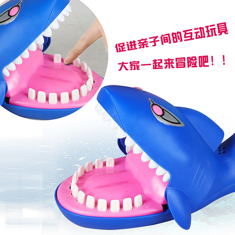 Picture of Bite Hand Tabletop Game Bite Hand Shark Bite Hand Tooth Extraction Puzzle Game Board Game Crocodile Bite Finger Game Toy