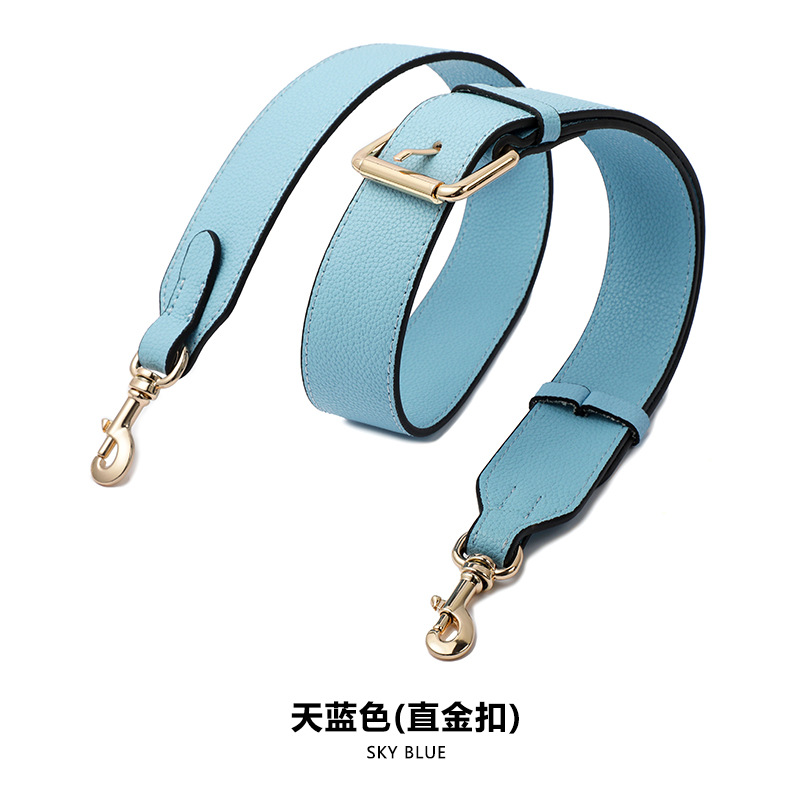 Picture of Ma Huangshi MHS-A-9 Litchi-grain Cowhide Bag Replacement Strap Dionyor Bag Long Shoulder Strap All-match Wide Shoulder Strap