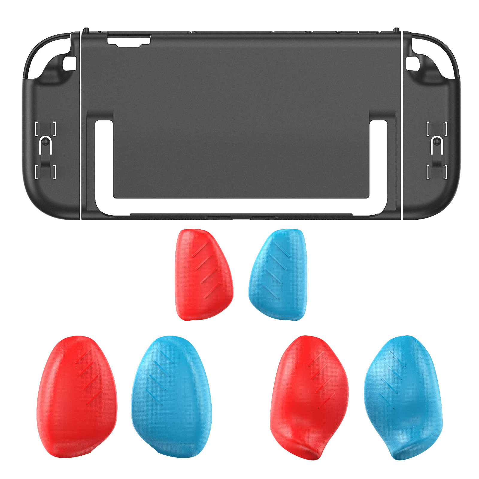 Picture of Switch2 Host Crystal Shell Ns2 Protective Shell Transparent Shell Pc Protective Hard Shell (Equipped with Large, Medium and Small Grips)