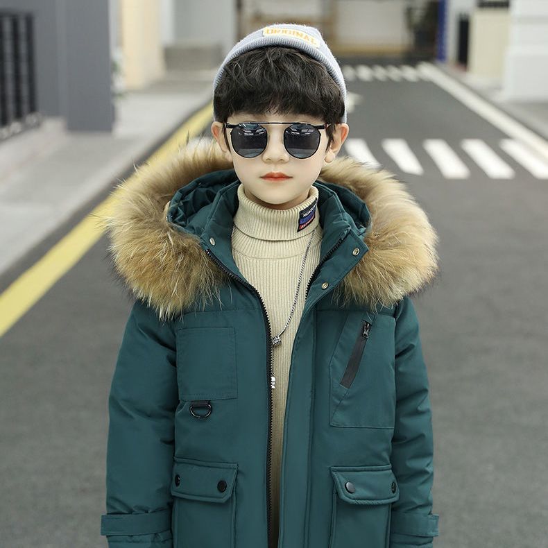 Picture of Children's clothing boys' cotton-padded coat 2023 New down cotton-padded coat winter clothing medium and big children boys' cotton-padded coat fashionable western style coat