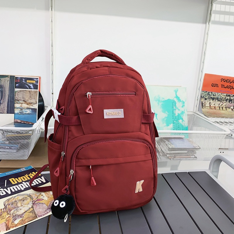 Picture of Backpack Large Capacity Female South Korea All-match High School Student College Student Schoolbag Mori Trendy Brand Junior High School Student Waterproof Backpack