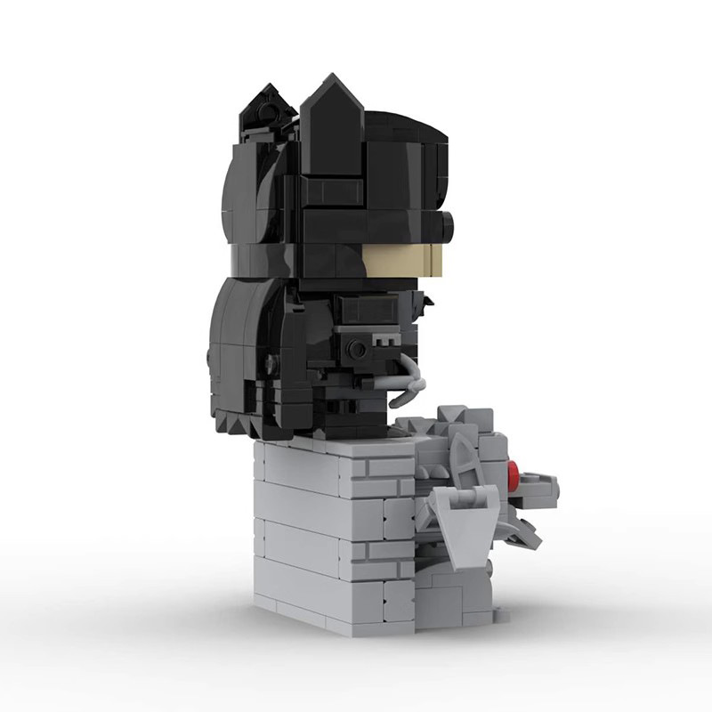 Picture of MOC puzzle 8-12 years old modified transformation creative peripheral Star Wars building blocks Batman assembling Model square head