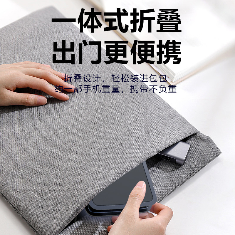Picture of New T15 Mobile Phone Tablet Metal Bracket Foldable Online Class Live Lazy Desktop Office Mobile Phone Bracket Factory