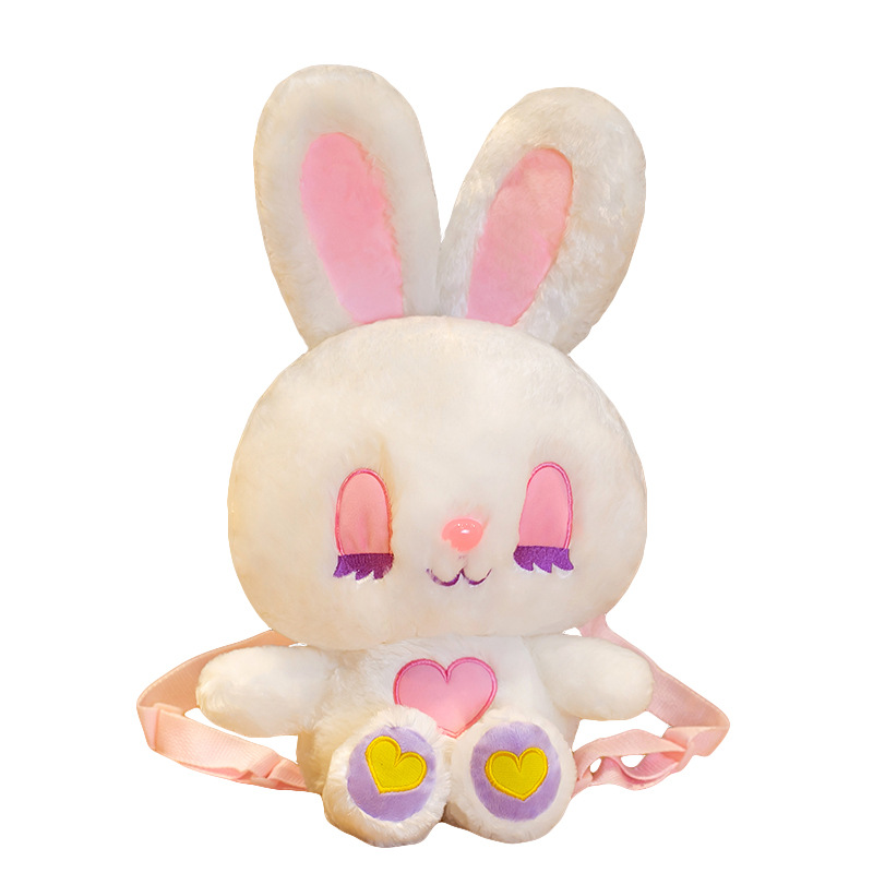 Picture of Dream Girl's Cute Dream Rabbit Backpack Foreign Trade Cross-border Children's Baby Plush Rabbit Backpack for Generation