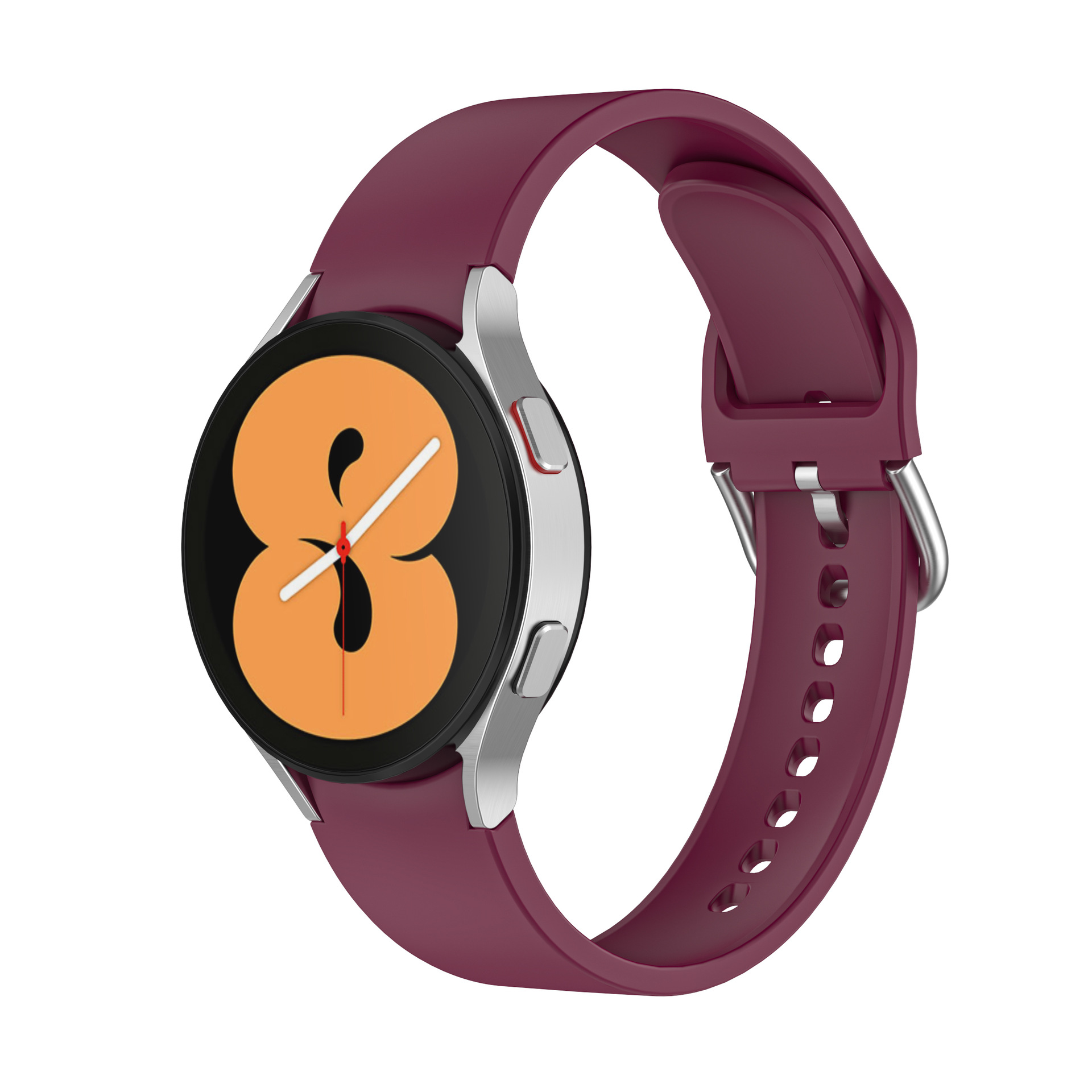 Picture of For Samsung galaxy watch5 Pro Watch Strap Factory Spot Wholesale Solid Color Silicone Strap