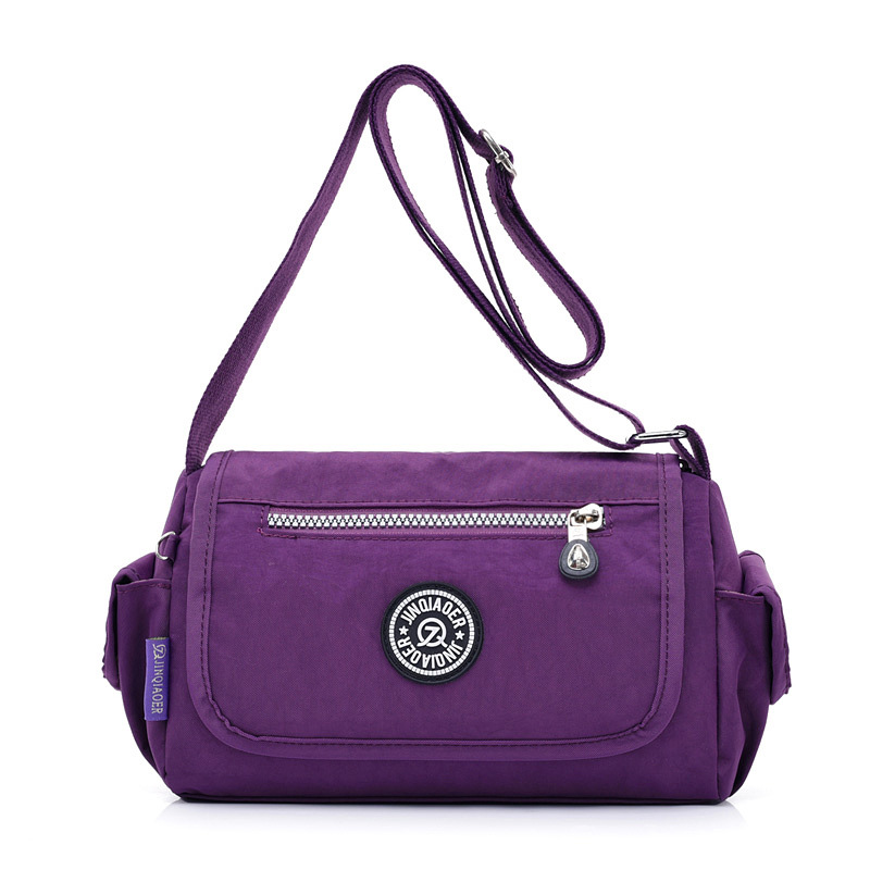 A generation of single shoulder messenger bag ladies waterproof nylon casual bag lightweight Joker mother shopping travel bag