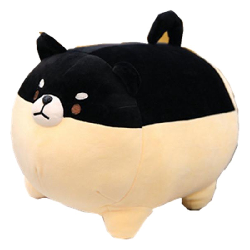 Cute Corgi doll Shiba Inu pillow lying dog plush toy dog doll sleeping pillow female birthday gift