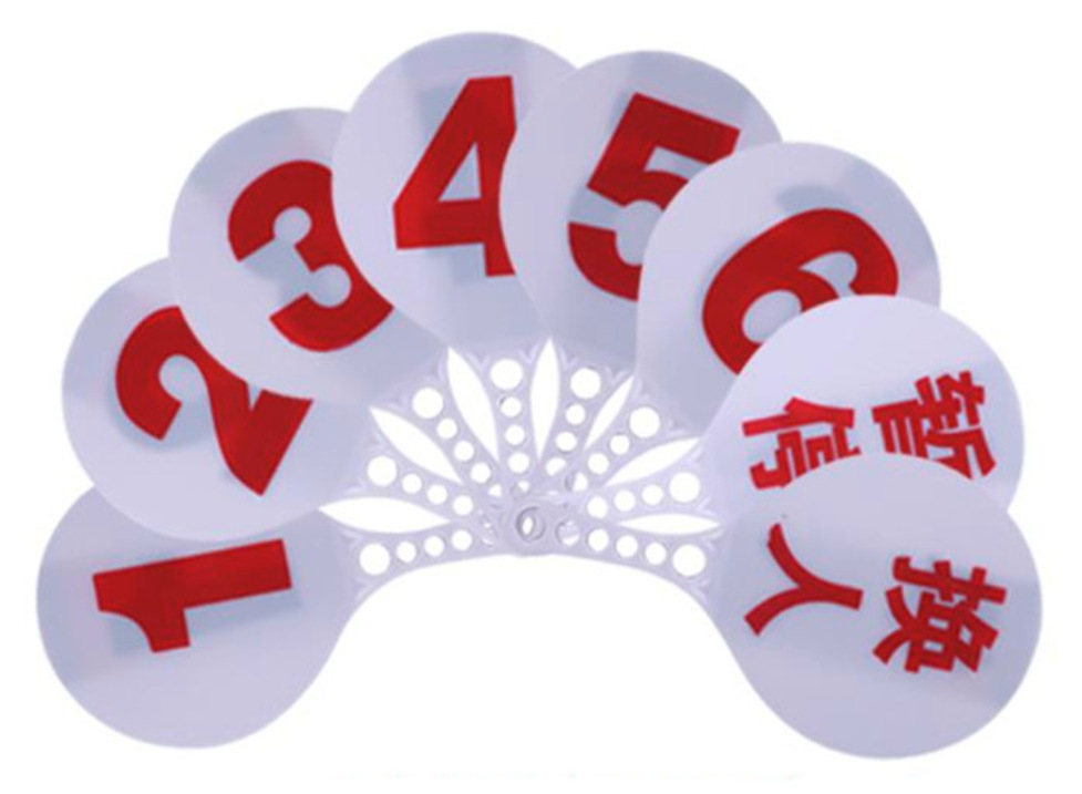 Picture of Basketball game substitution card player foul number card pause card foul card foul indicator supplies