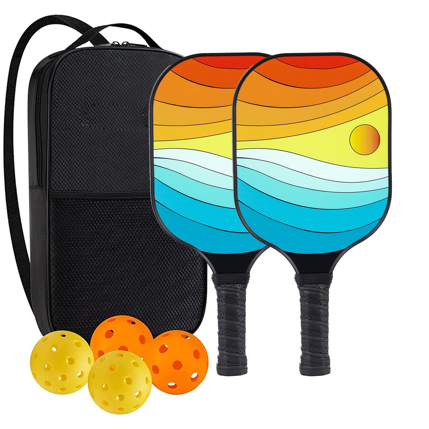 Picture of Carbon Fiber Pickleball Racket Honeycomb Board Outdoor Sports Carbon Pickleball Racket Cross-Border Pickleball Paddle