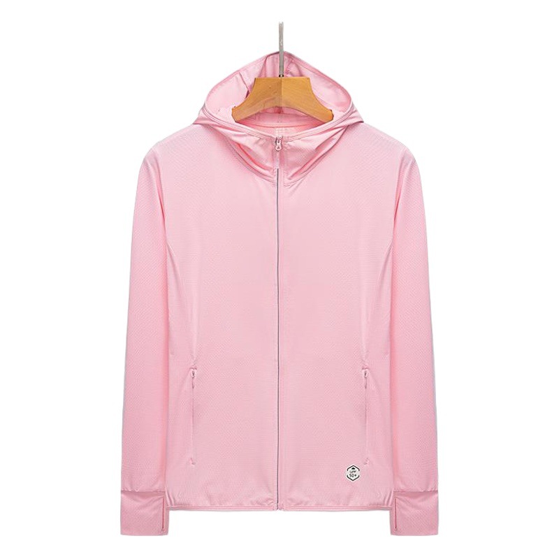 Summer Ice Silk sunscreen women's anti-ultraviolet thin breathable outdoor UPF50 + sunscreen skin windbreaker men's wholesale