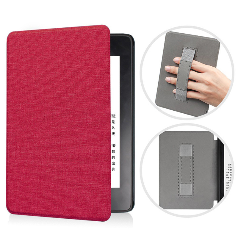 Picture of Suitable for 2024kpw6 Fabric 7-inch Handheld Protective Case Kindle paperwhite12th Handheld Leather Case