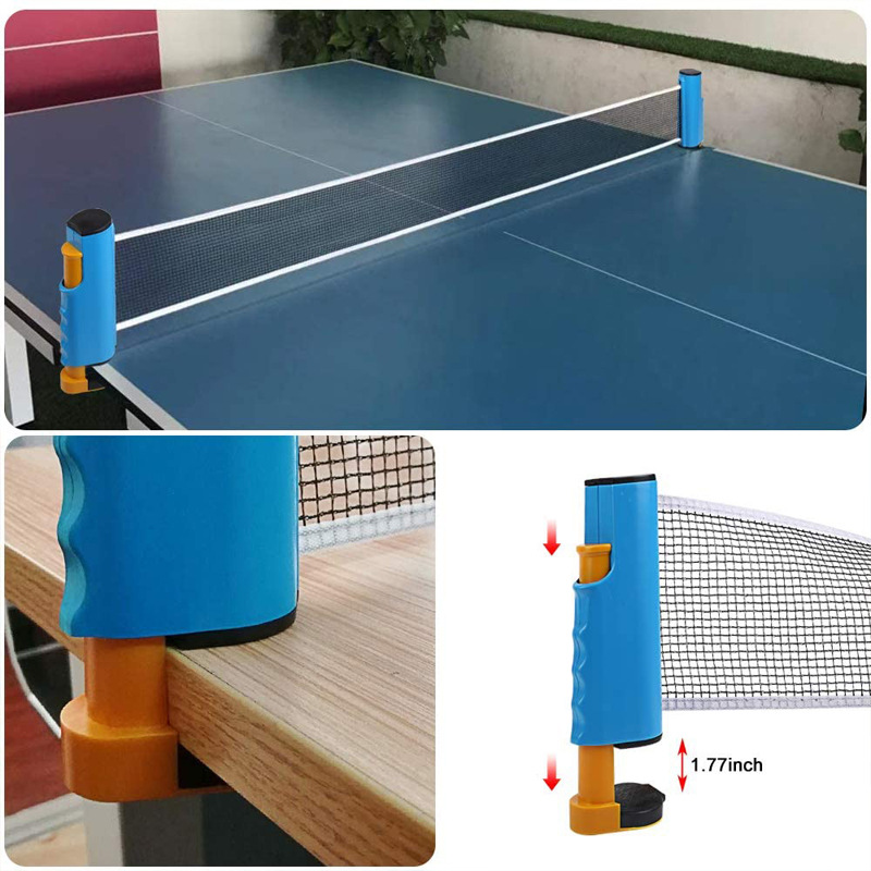 Picture of Cross-border hot sale REGAIL boxed table tennis telescopic net set 2-beat 4-ball table tennis racket Net Set