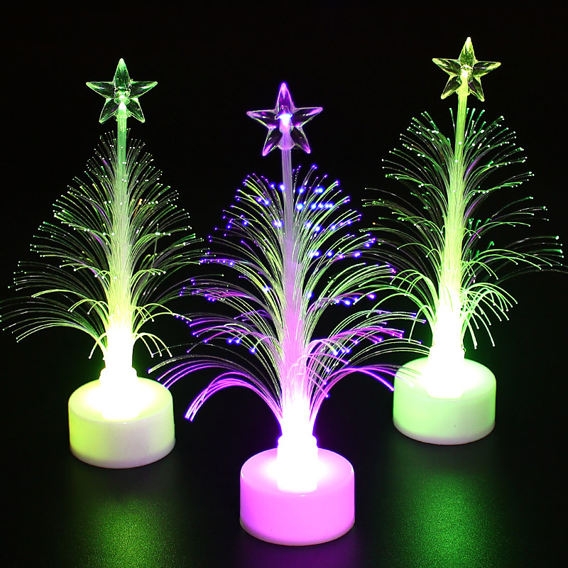 Picture of TikTok Explosions Boxed Dream Fiber Optic Christmas Tree Night Market Best Selling Luminous Toys Factory Direct Flash Christmas Tree