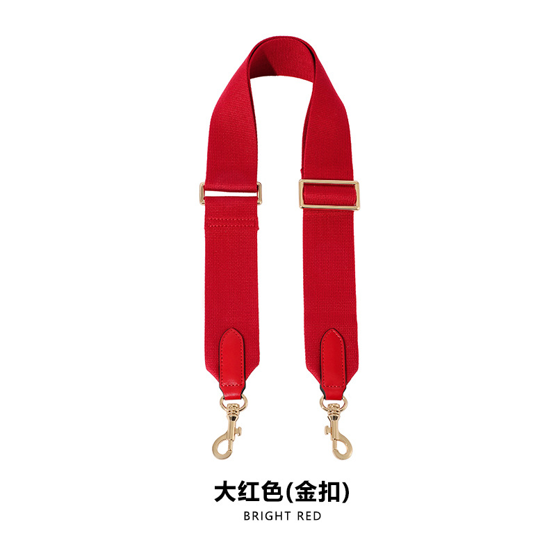 Picture of Mahuangshi MHS-F-11 Adjustable 5cm Canvas Webbing Wide Shoulder Strap Women's Bag Replacement Bucket Strap Accessories Crossbody