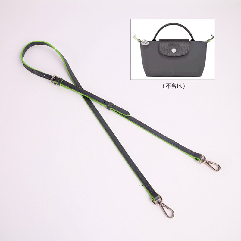 Picture of Mini Dumpling Bag Cowhide Shoulder Strap Punch-Free Crossbody Bag with Mini Adjustable Replacement Genuine Leather Strap
