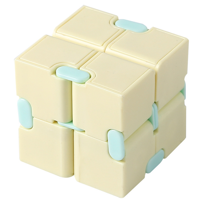 Picture of Creative Decompression Macaron Finger Infinite Rubik's Cube 18 Section Deformation Twist Rope Variables Twist Pocket Toy