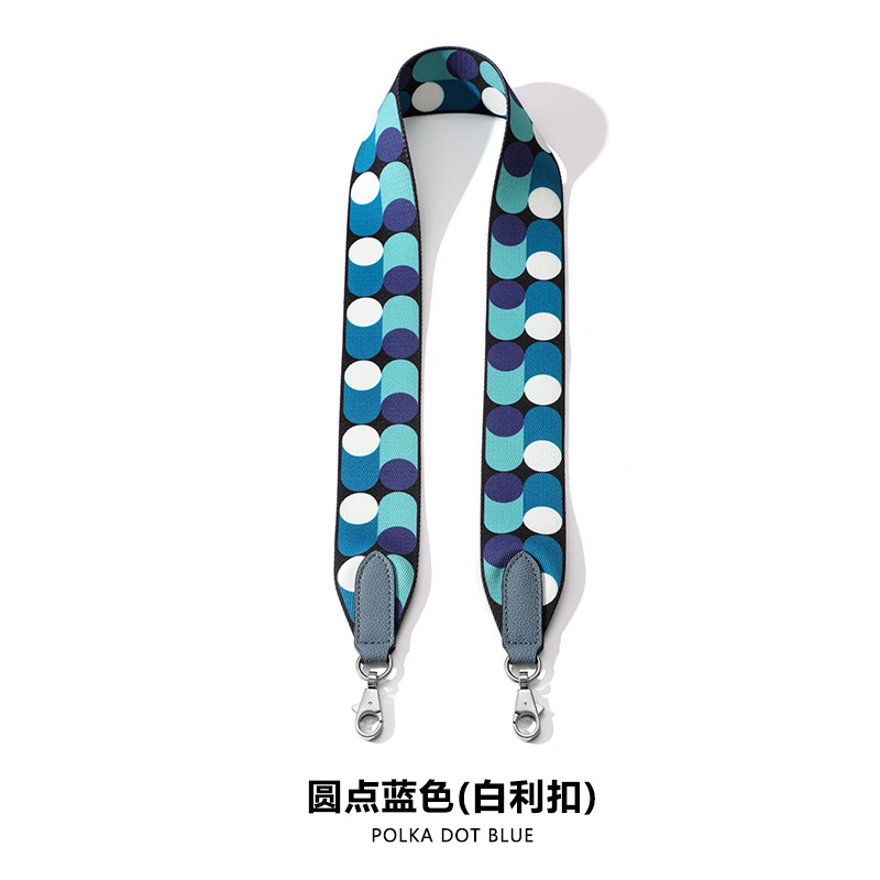 Picture of Ma Huangshi MHS-F-28 Ribbon F Dot Decoration Women's Bag Wide Shoulder Belt Canvas Ribbon Single Back Women's Bag Accessories