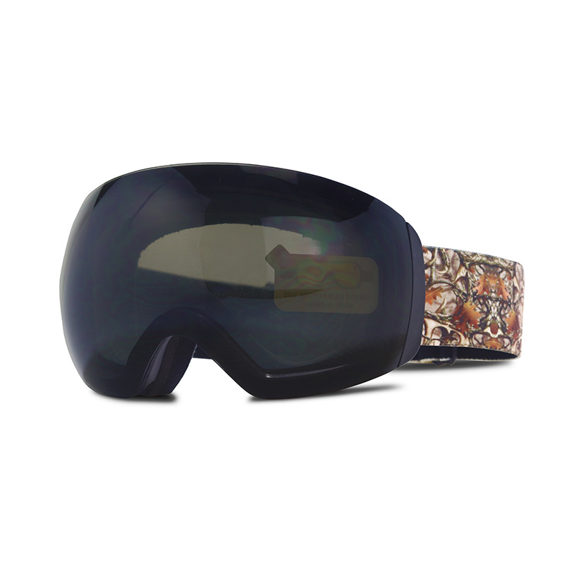 Picture of Factory in stock Cross-border Ski Goggles Large Spherical Adult Double Layer Lasting Anti-fog Ski Glasses Ski Equipment for Men and Women