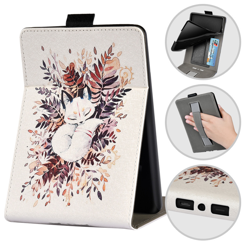 Picture of in stock Kindle paperwhite6543 Handheld Case 2024 Youth Edition 6 Inch Painted Leather Case