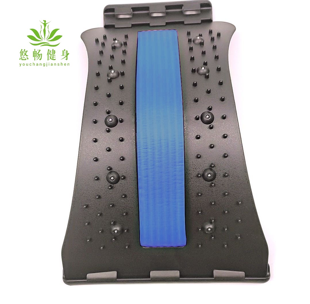 Picture of Lumbar Disc Traction Device, Lumbar Vertebra Corrector, Waist Strain, Curved Stretching and Relieving Device, Yoga Spine Massage Equipment