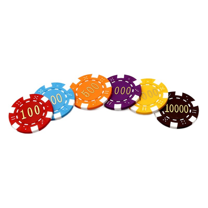 Advanced Baccarat Mahjong Token Texas Hold'em Chips Transparent Crystal Coin Code Entertainment Chips