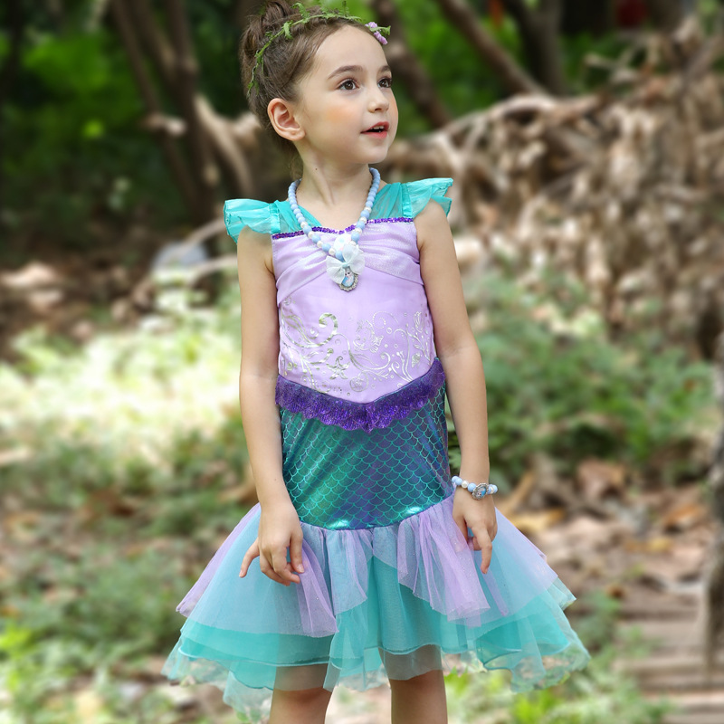 Picture of Dropshipping Kidsren's Dress European and American Kidsren's Clothing Kidsren's Snow White Dress Girls Dress Halloween Dance Costume
