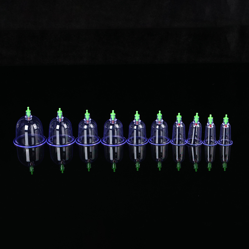 Picture of Factory Direct plastic transparent cupping home health massage moisture absorption vacuum pumping cupping suit