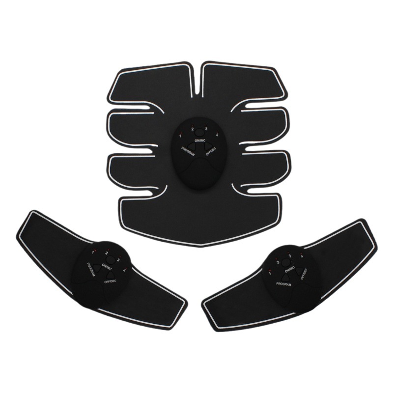 Factory direct abdominal fitness device abdominal fitness device abdominal muscle patch abdominal fitness equipment home abdominal fitness instrument three-piece set