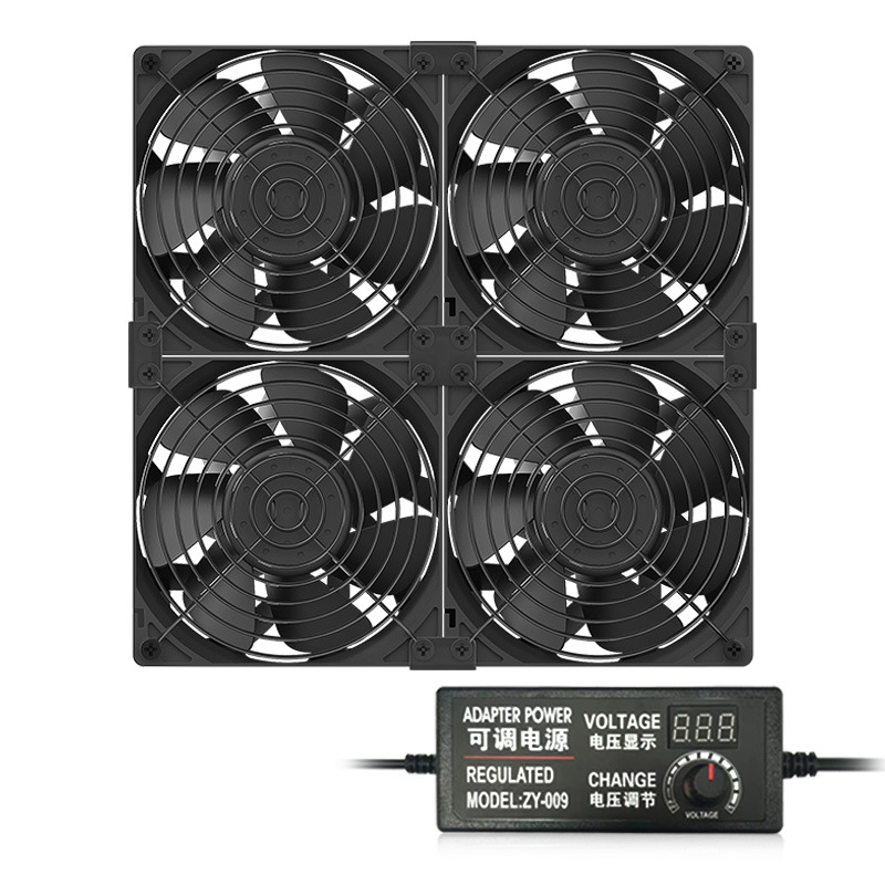 Picture of Factory new 12038 cooling fan 5000 to 120mm DC12V violent industrial fan with controller