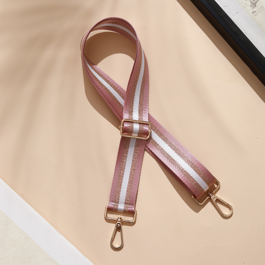 Picture of Bag shoulder strap crossbody bag with adjustable widened shoulder strap gold silk Women's bag with 3.8cm width
