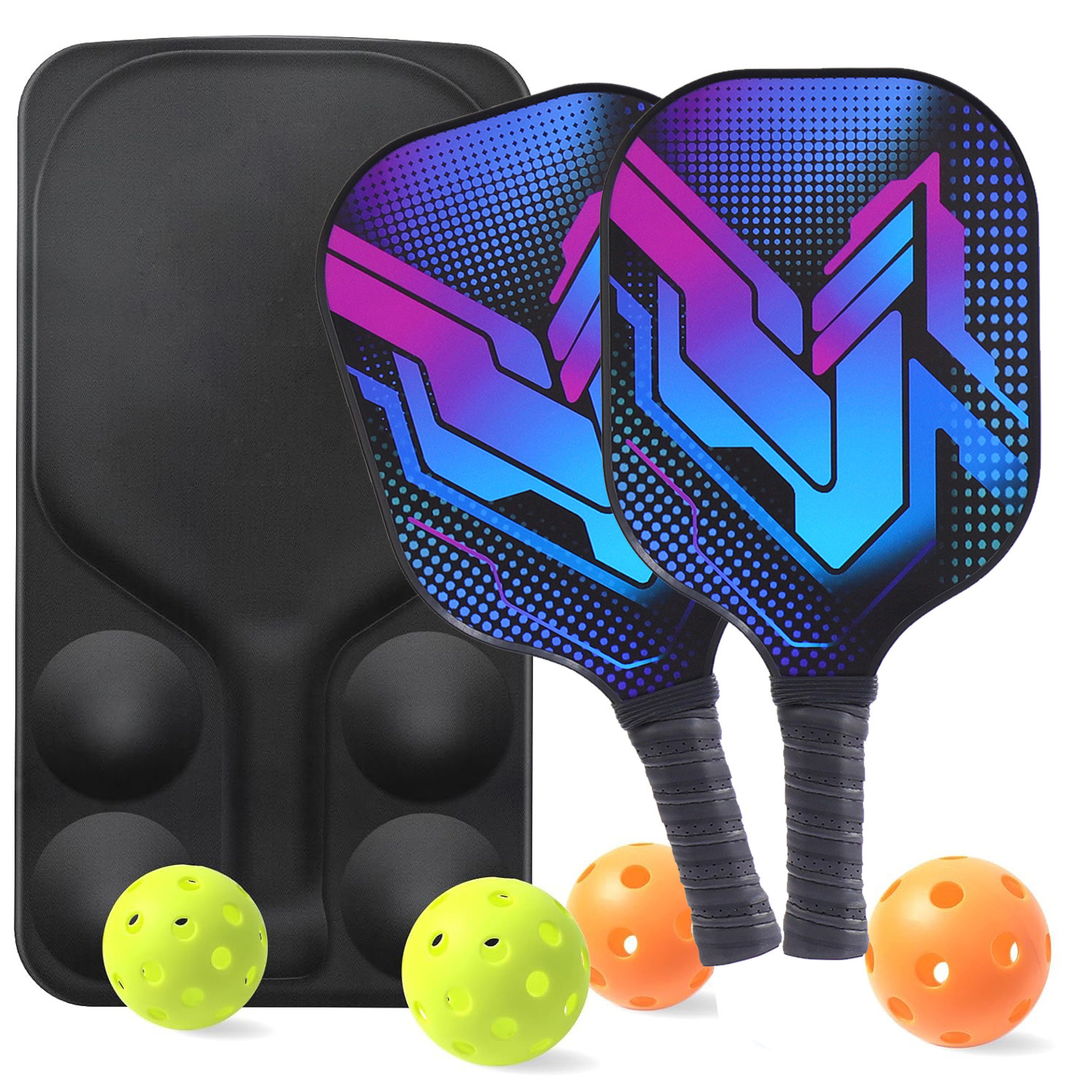 Picture of Carbon Fiber Pickleball Racket Honeycomb Board Outdoor Sports Carbon Pickleball Racket Cross-Border Pickleball Paddle