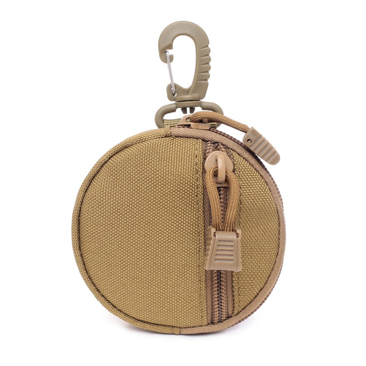 Picture of Multifunctional outdoor key case waterproof Coin Coin purse headset protection bag EDC round small hanging bag