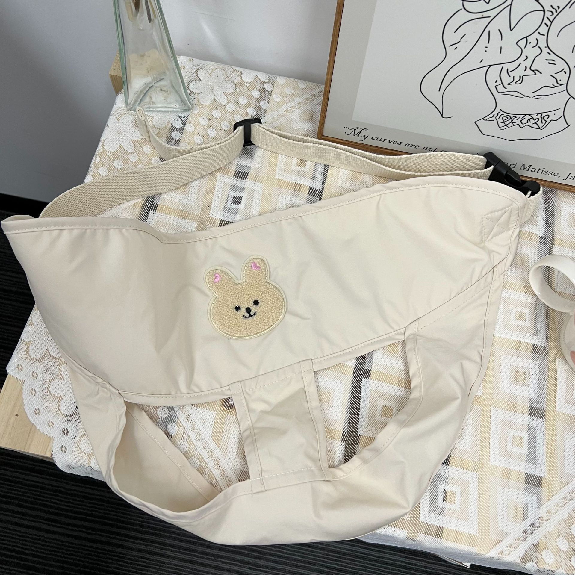 Picture of Ins Korean Style New Baby Portable Dining Chair Fixed Belt Baby Safety Strap Kidsren's Eating Out Artifact