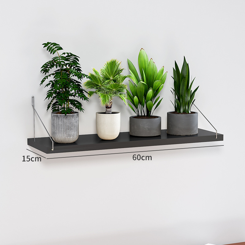 Picture of Source Factory Flower Rack Storage Rack Balcony Flower Rack Wall Indoor Wall Hanging Punch-free Flower Pot Rack Wall Rack