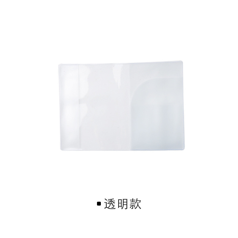 Picture of Passport Cover Passport Protective Cover Transparent Thickened Certificate Protective Cover Travel Pass Protective Cover Passport Case