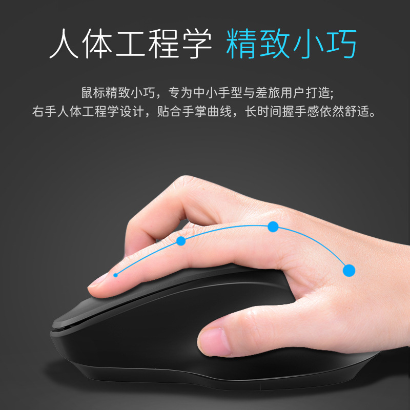 Picture of Sensoni R4 Bluetooth Wireless 2.4g Dual Mode Mouse Laptop Tablet Universal Wireless Silent Mouse