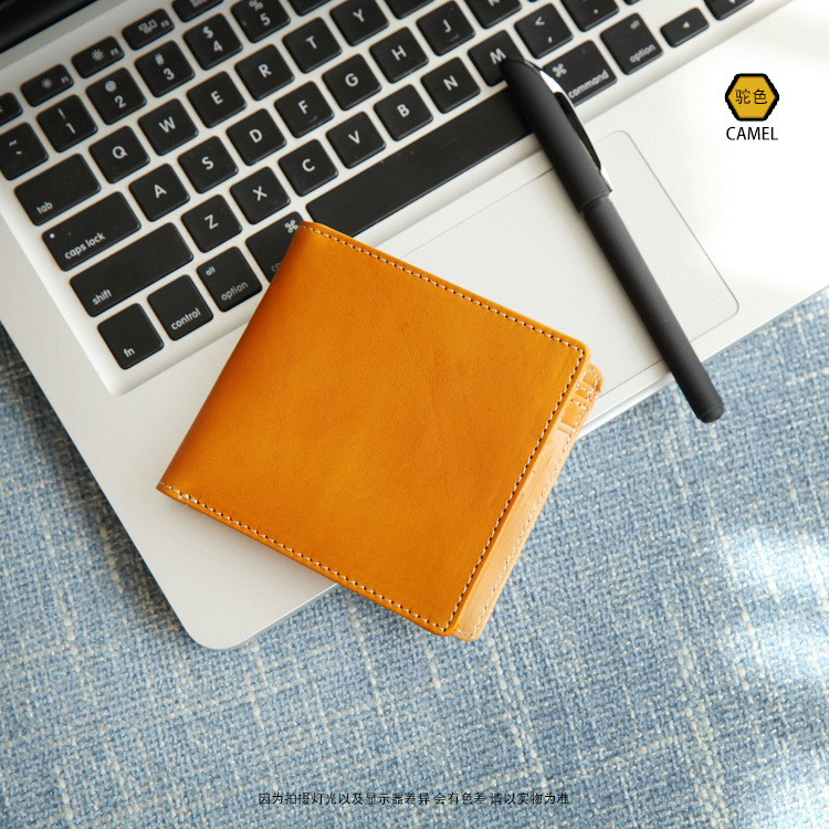 Picture of Cross-Border Exclusive 2025 New Genuine Leather Wallet Original Business Casual Short Men's Source Factory Ready Stock Change