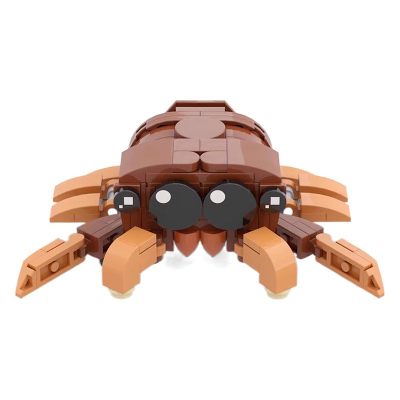 Home-made Assembled Spider Lucas and Finley MOC Compatible Lego Animal Doll Hand-made Model Building Blocks