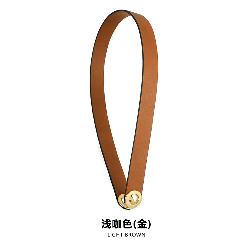 Picture of Ma Huangshi MHS-B-41 H family herbag shoulder strap single purchase accessories bag liner modification underarm leather wide bag strap