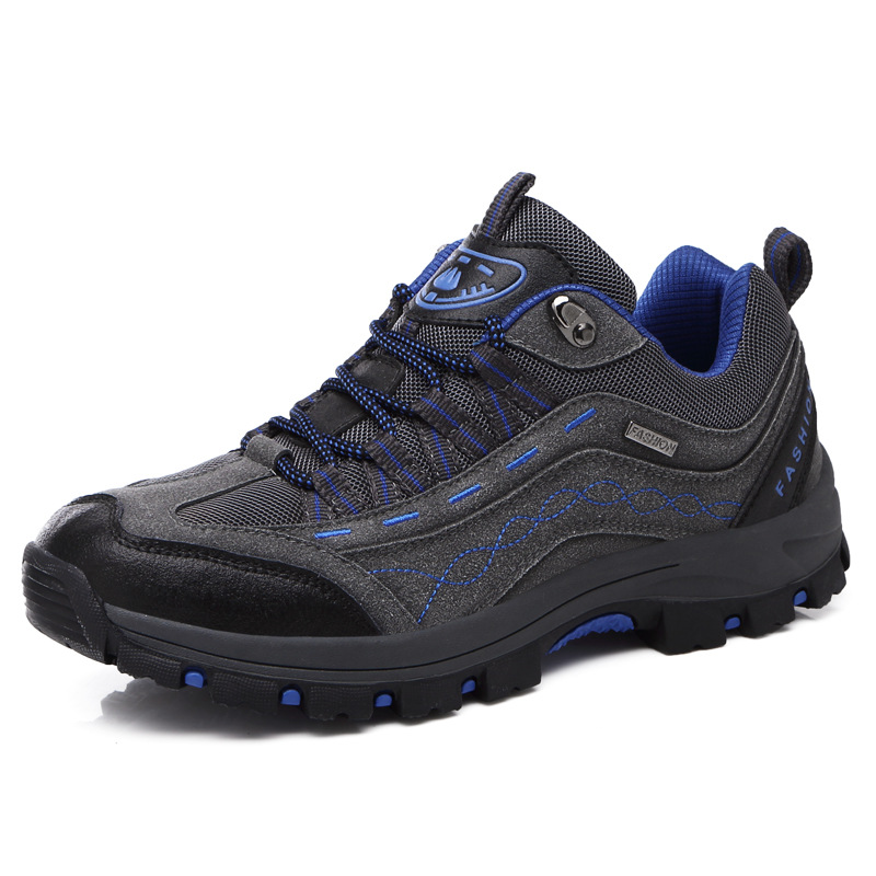 Picture of Autumn Hiking Shoes Men's Shoes Outdoor Shoes Women's Waterproof Non-slip Men's Breathable Sports Off-road Running Shoes Mountain Hiking Shoes