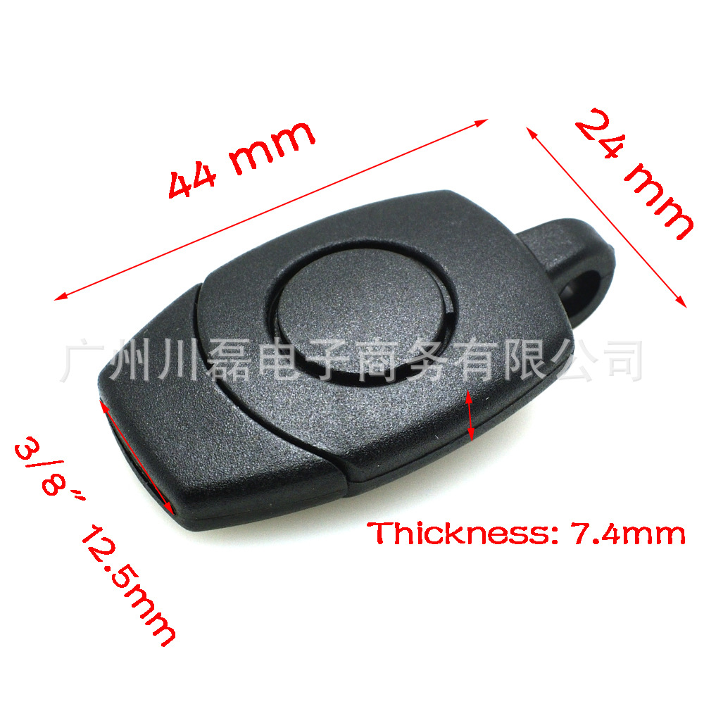 Picture of Bandwidth 12.5mm Ribbon Tag Buckle Business Card Hanging Neck Buckle Middle Press Open Buckle