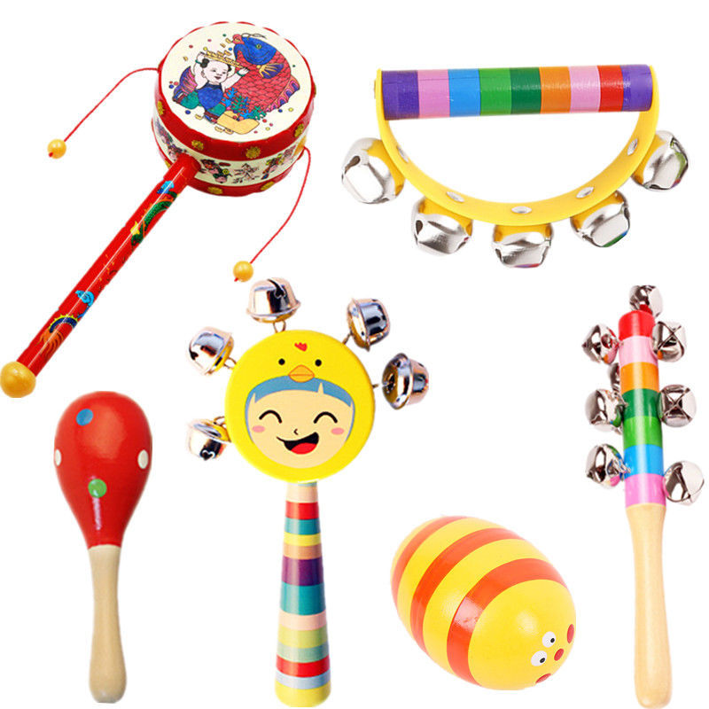 Picture of Newborn Baby Toy Puzzle Hand Grab Rattle 3 to 6-12 Months Baby Boys and Girls 0-1 Years Old Grab Rattle