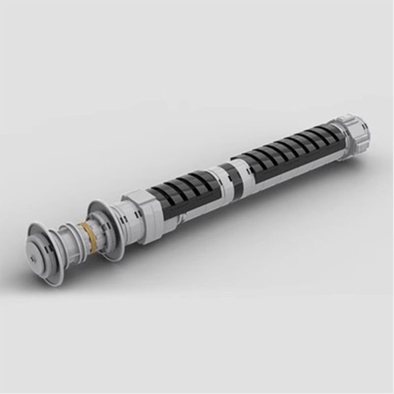 Compatible with Lego MOC player creative series lightsaber suit assembled educational children's desktop decoration domestic building blocks