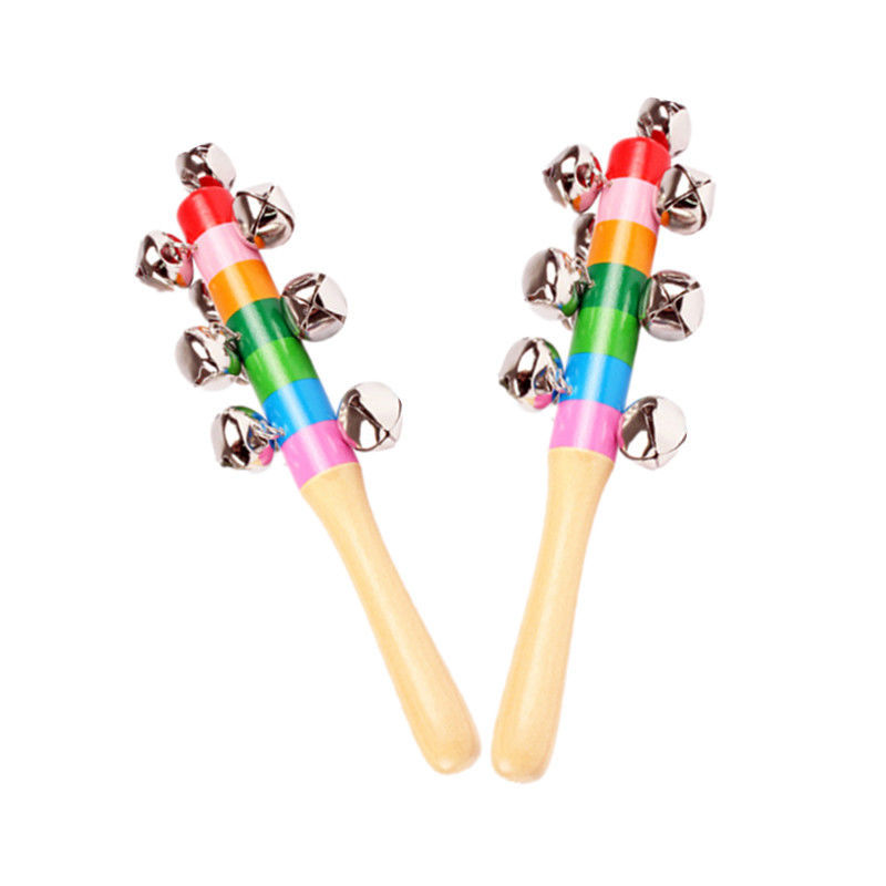 Picture of Newborn baby sand hammer rattle early education puzzle hand bell baby grip training toys 0-6-8-12 months children
