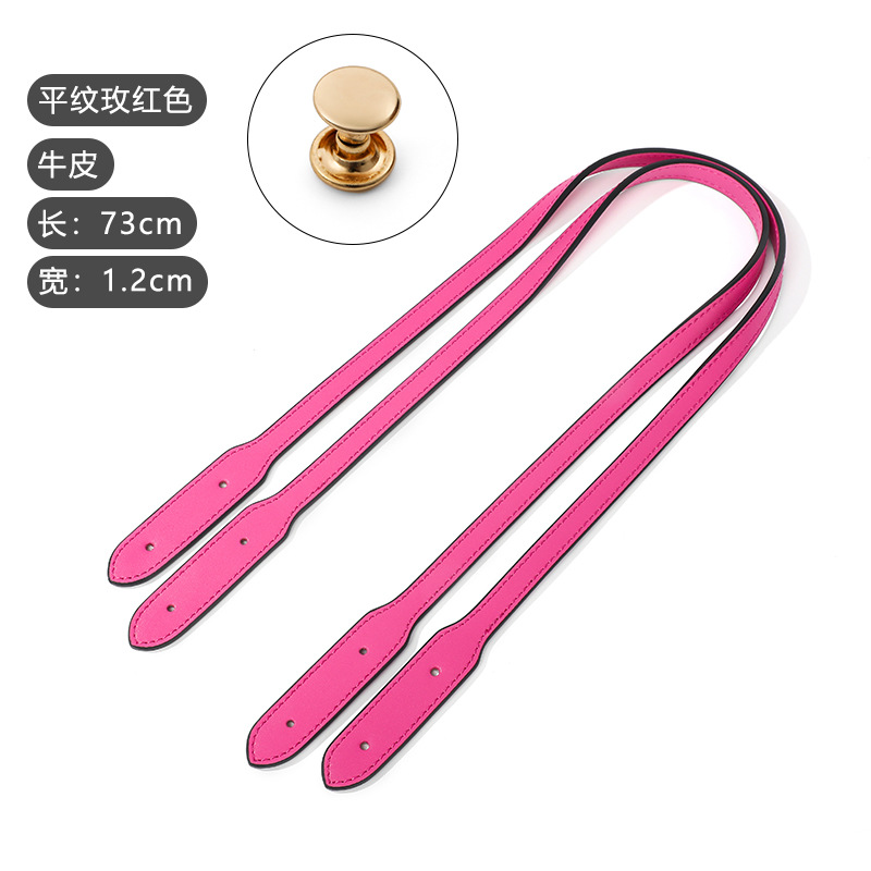 Picture of Suitable tote bag strap replacement strap single shoulder strap single buy women's bag accessories hand strap brown leather hand strap