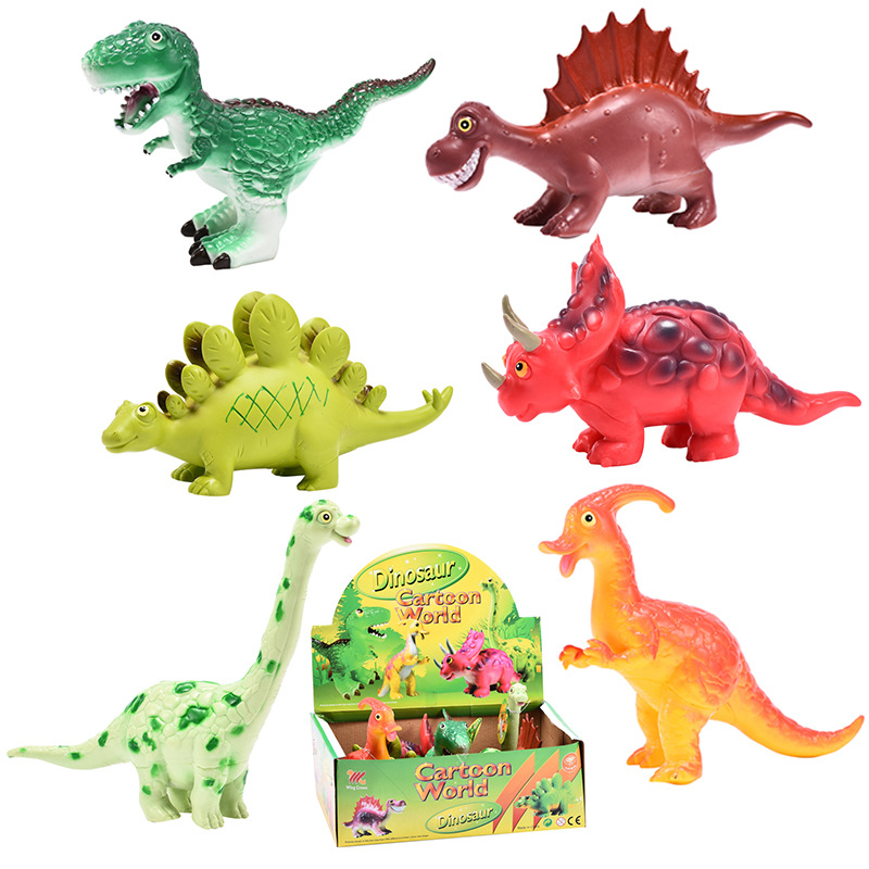 Picture of Cross-border cartoon dinosaur toy simulation dinosaur model Jurassic dinosaur toy model children's educational toys