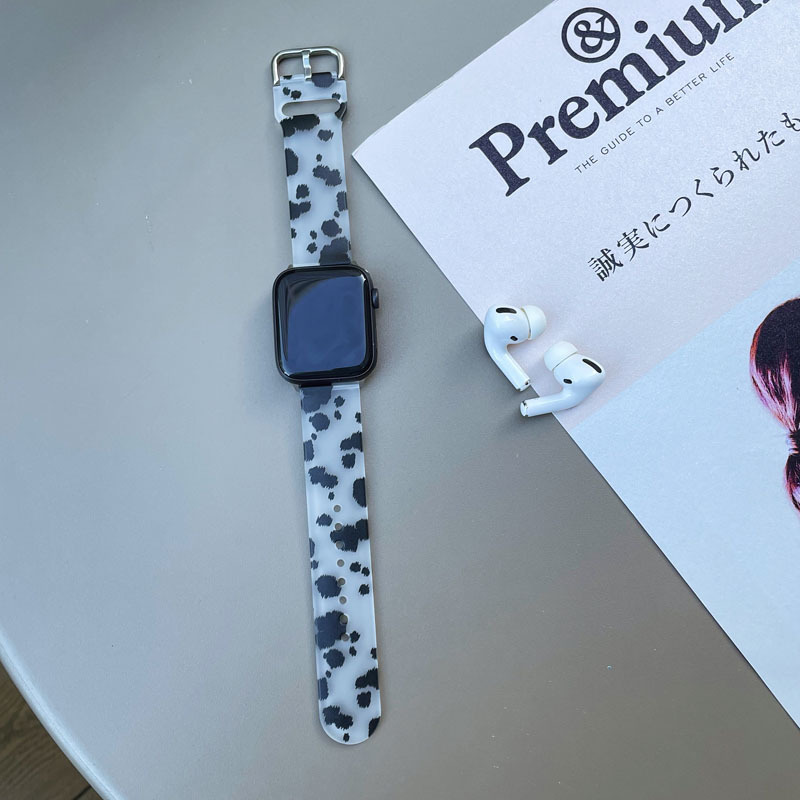 Picture of For iwatch watch strap dairy apple 1/2/3/4/5/6/SE generation apple watch strap soft