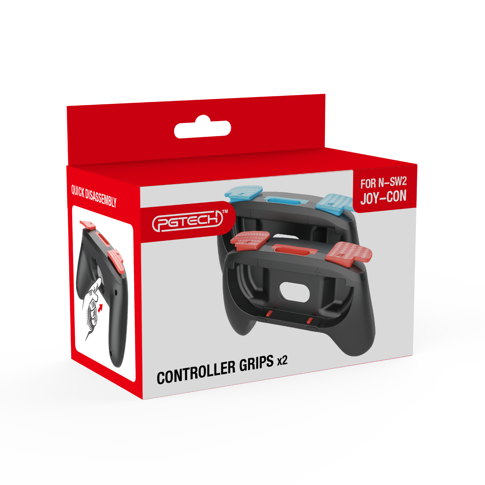 Picture of Switch2 Host Simple Grip Handle Switch2 Left and Right Small Handle Grip 2 Pack