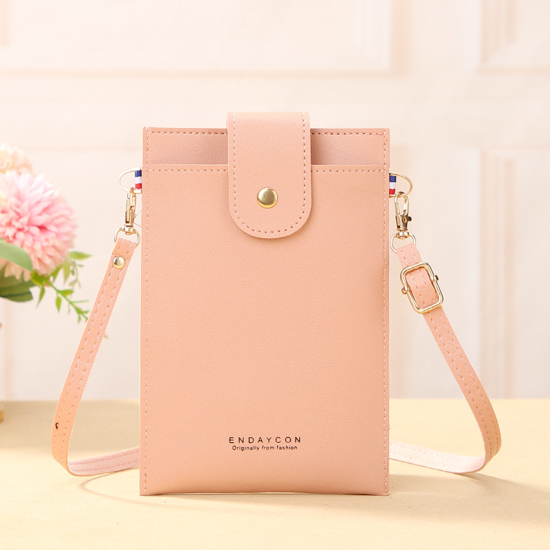 Picture of ENDAYCON 2023 New Mobile Phone Bag Korean Style Multi-card Zipper Crossbody Women's Bag Fashionable Vertical Wallet for Women